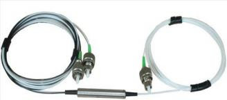 Kablo çapı 0,9 mm ve 45° veya 90° dönme açısı olan 1x2 DWDM cihazı ile kesintisiz bağlantı