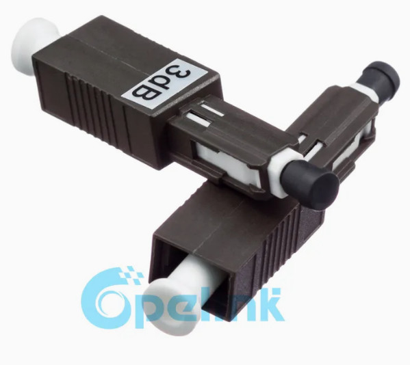 1310/1550nm Mu/PC Fiber Optic Attenuator -30dB Erkeğe Kadına Geniş sıcaklık aralığı