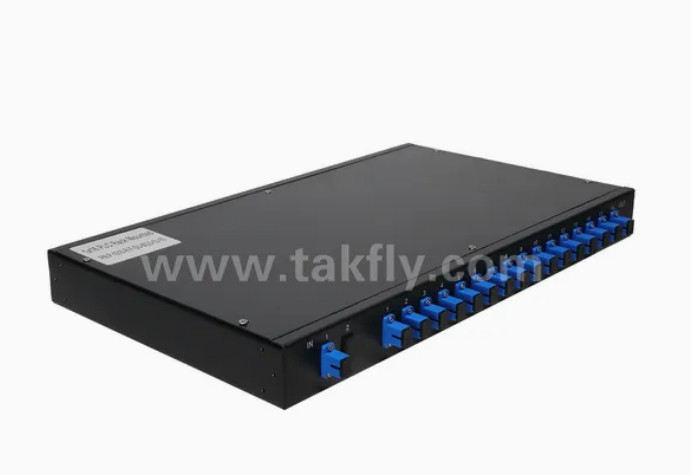 Gpon Epon 32 Port Rack Mount Fiber Optical Splitter Sc/APC Bağlantısı Yüksek güvenilirlik ve istikrar