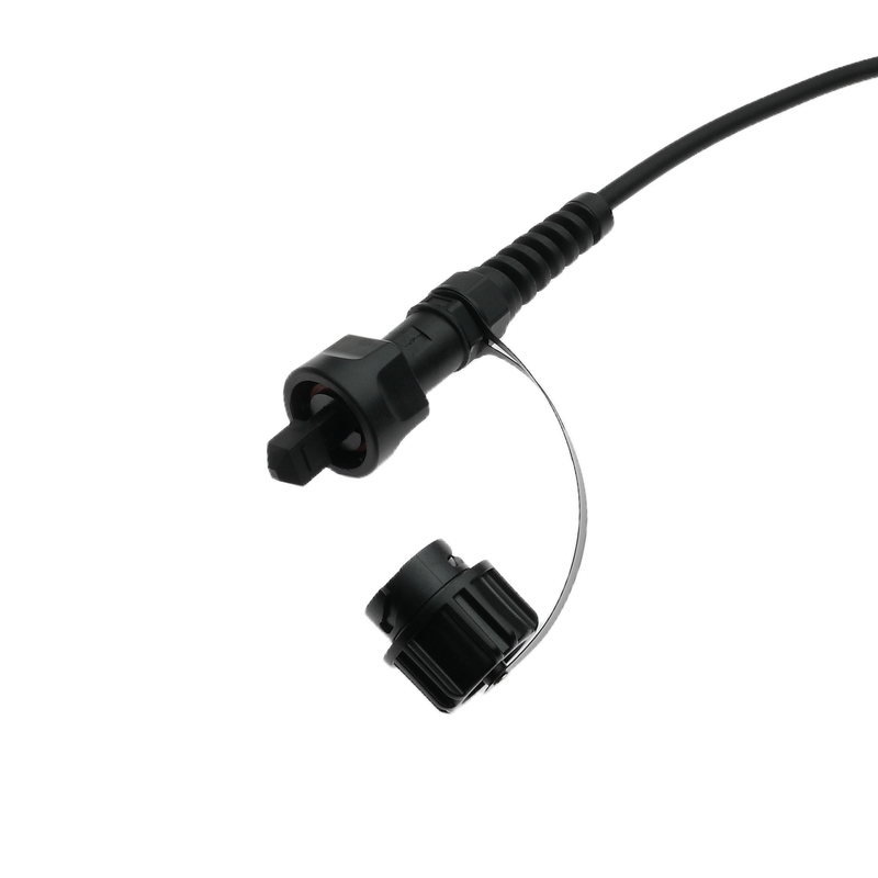 ODVA PC/APC Polonya Tipi MPO MTP Bant Genişliği Telekomünikasyon Ağları için Fiber Optic Trunk Kablosu