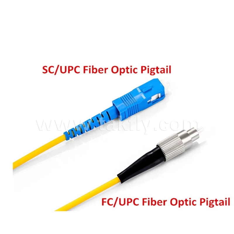 0.9mm 2.0mm 3.0mm LSZH SC APC Fiber Optic Pigtail -40C'den +80C'ye kadar