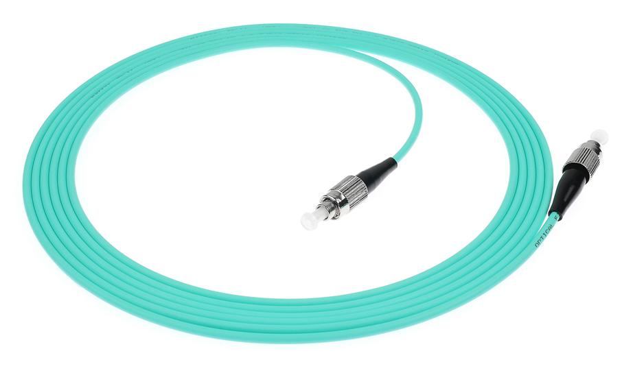 FC-FC Simplex Fiber Optik Patch Kablosu LSZH/PVC SM/MM UPC/APC
