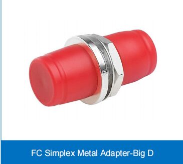 FC Simplex Metal Adaptör-Büyük D Tipi SM/MM 0.2dB FTTH