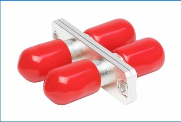 ST Dubleks Metal Adaptör-Dikdörtgen Tip SM/MM Düşük IL 0,2dB