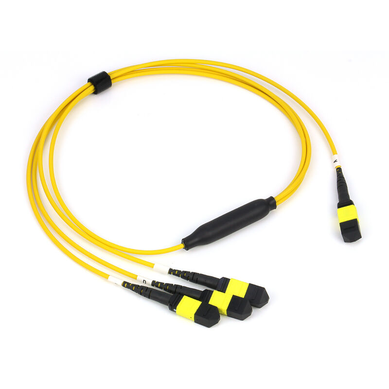 LC/SC/FC/MPO/MTP bağlantıları ve 50/125um Fiber Mode ile önceden bitirilmiş 12-144 Core Fiber Optic Kablo