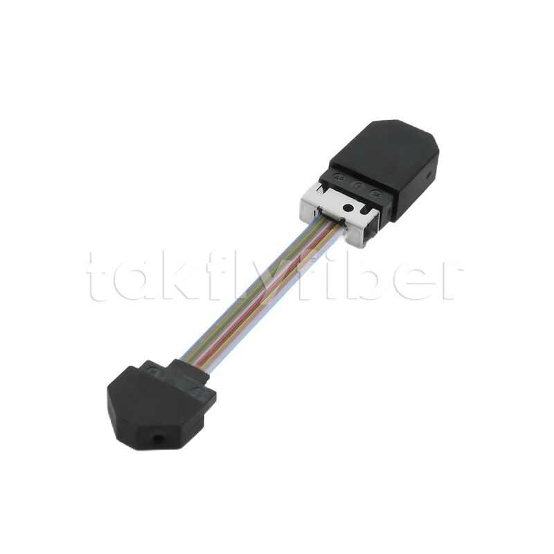 Low Loss MT-MT Fiber Optic Patch Cord with Ribbon Type Design for QSFP28 and Other Parallel Optical Modules