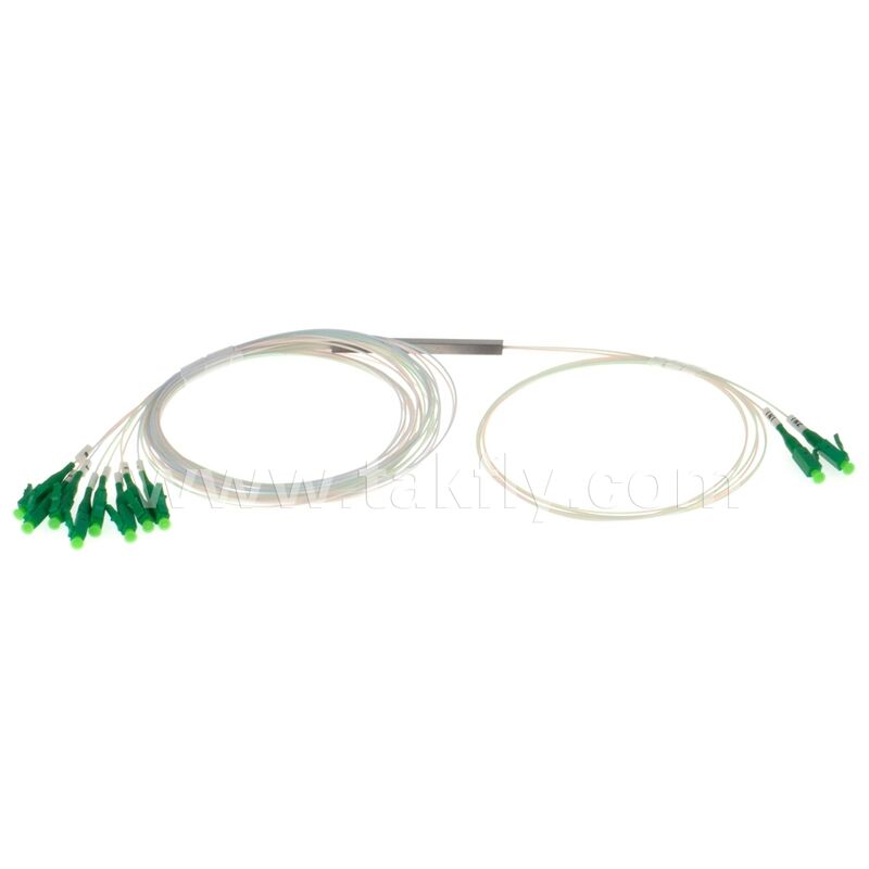 Fiber Optik PLC Ayırıcı 2*N Çelik Tüp SC APC/UPC 0.9mm Veri Merkezi Telekom FTTX için