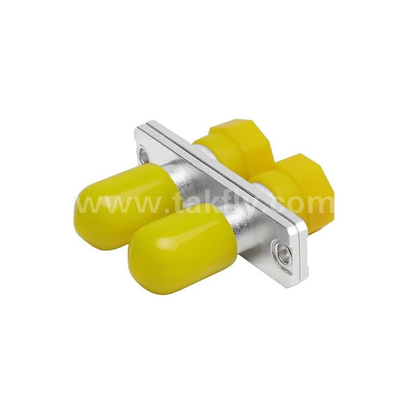 FC-ST Coupler Duplex Metal Hybrid Adaptör Kadın/Kadın Veri Merkezi Telekom FTTX için Fiber Optic