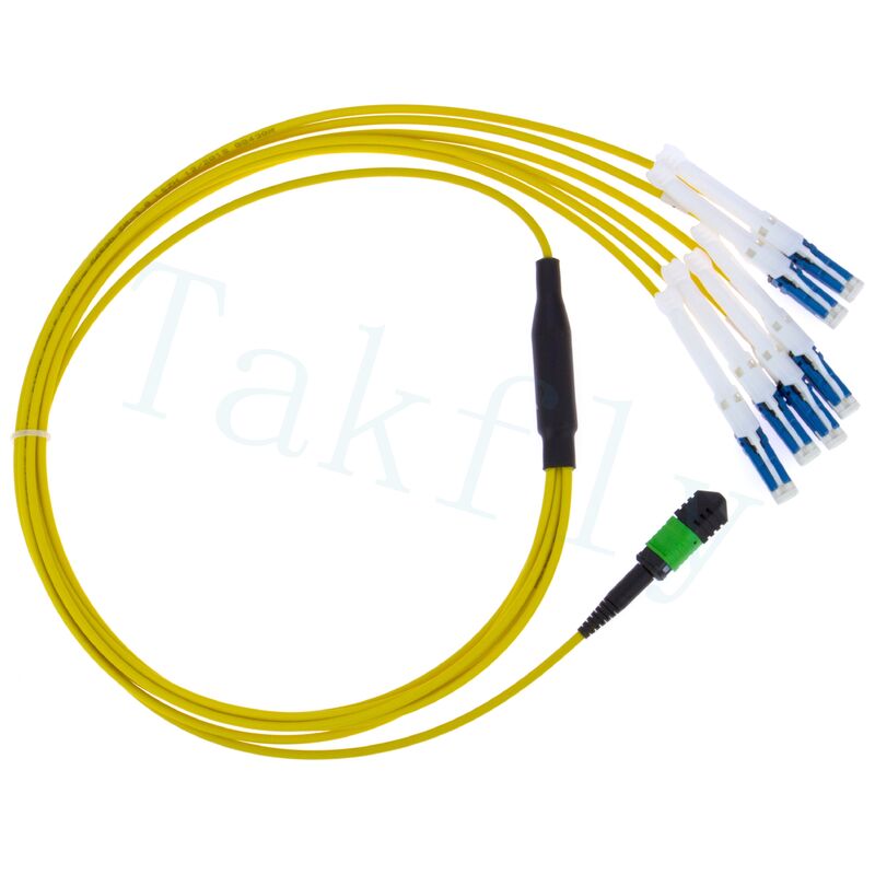 MPO'dan CS'ye Breakout Patch Kablosu 400G / 800G Veri Merkezi Bağlantıları için Yüksek Nitelikli Çözüm