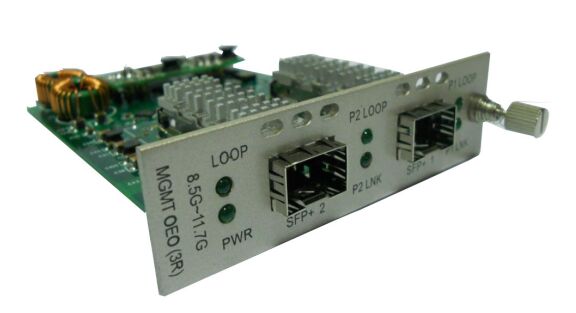 8.5G ~ 11.7G OEO Fiber Media Converter AC220V Yönetilmemiş Uzun Mesafe Sinyalı (3R Tekrarlayıcı)