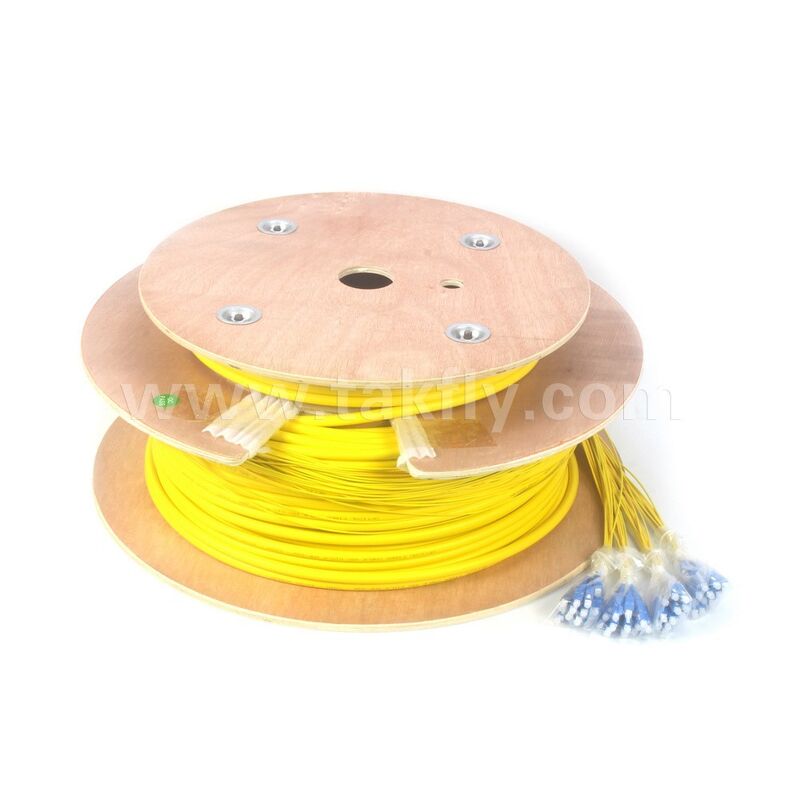 Fiber Optic Patch Cords 48Cores SC-SC Telekom Veri Merkezi için Ön Bitiş Patchcord