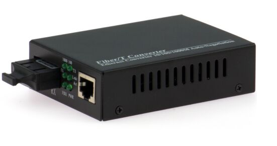 10-100-1000M Çift Fiber Tek modlu Akıllı Medya Medya Dönüştürücü—— Yüksek Performans ve Verimlilik