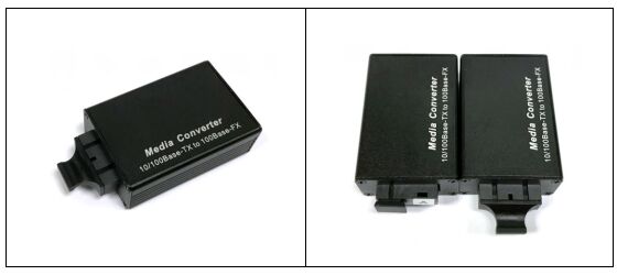 Mini 1-Port 10/100Base-TX to 100Base-FX Fiber Media Converter Yüksek Performanslı ve Güvenilir Ağ