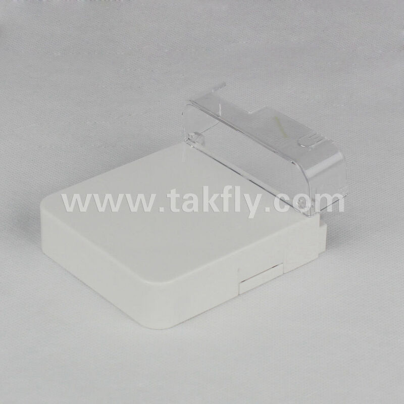 1 Port Fiber Optic Termination Box, SC LC Simplex Duplex Adaptörü, Yüzey Montaj Duvar Plağı, Splicing Fiber Box Yok, Express Port Kablo Yönetimi, OEM Özel Logo, FTTH FTTx Çalışma Alanı Alt Sistemi