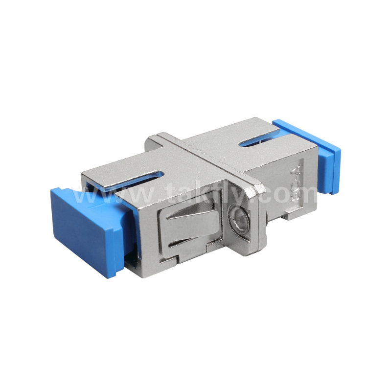 SC Simplex Metal Fiber Adaptör – Fiber Optik Kablo-Kablo ve Kablo-Ekipman Bağlantıları için Dayanıklı Metal Muhafaza, Düşük Ekleme Kaybı, Yüksek ve Düşük Sıcaklıklara Dayanıklı