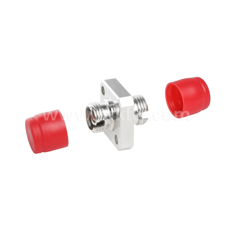 FC Simplex Metal Adapter – Square Type, Rugged Metal Housing, Low Insertion Loss, for Data Center & FTTx Fiber Connections