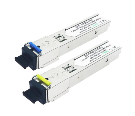 1.25Gbps SFP İki Yönlü Alıcı 20KM Erişim Tx1310nm/Rx1550nm TK-B3512-3SCD20