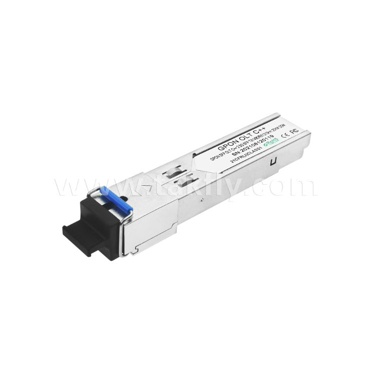 GP4321-3SCDC2x GPON OLT Sınıf C++ SFP Alıcı 2.5G/1.25G, 1490nm DFB, 1310nm APD-TIA, SC/UPC, 32dB+ Bağlantı Bütçesi
