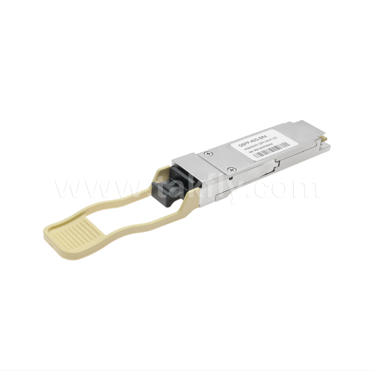 TAKFLY 40G QSFP+ SR4 Transceiver – 850nm VCSEL, 100m/150m MMF, MPO-12, Short-Reach Data Center Solution