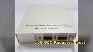 10G OEO Fiber Tekrarlayıcı SFP+'dan SFP+'ya