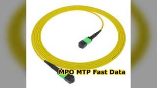 MPO MTP Patch Cord Yüksek Hızlı Veri Merkezi