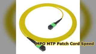 MPO MTP Patch Cord Yüksek Hızlı Veri Merkezi