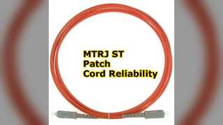 MTRJ ST Patch Cord Yüksek Performanslı Fiber Optik Kablo