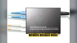 Ağ Mesafesini Uzatın 120km Fiber Medya Dönüştürücü